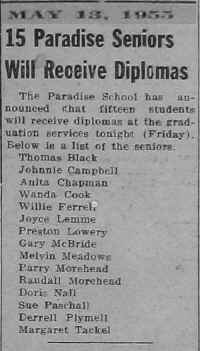 1955 Paradise graduation  - 1955.jpg (138824 bytes)